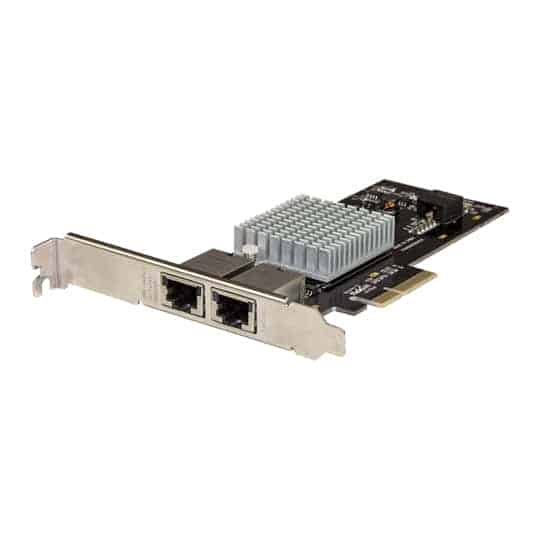 StarTech.com Dual Port PCI Express 10G Ethernet Network Card Adapter